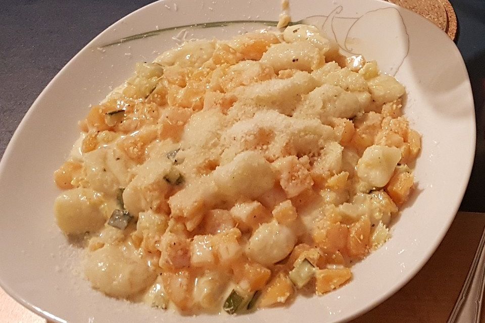 Gnocchi mit Butternusskürbis