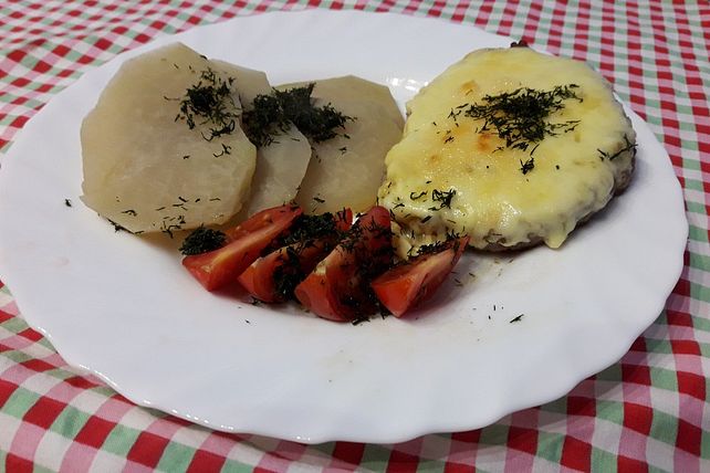 Hähnchenschnitzel aus dem Ofen von Kräuterlady| Chefkoch