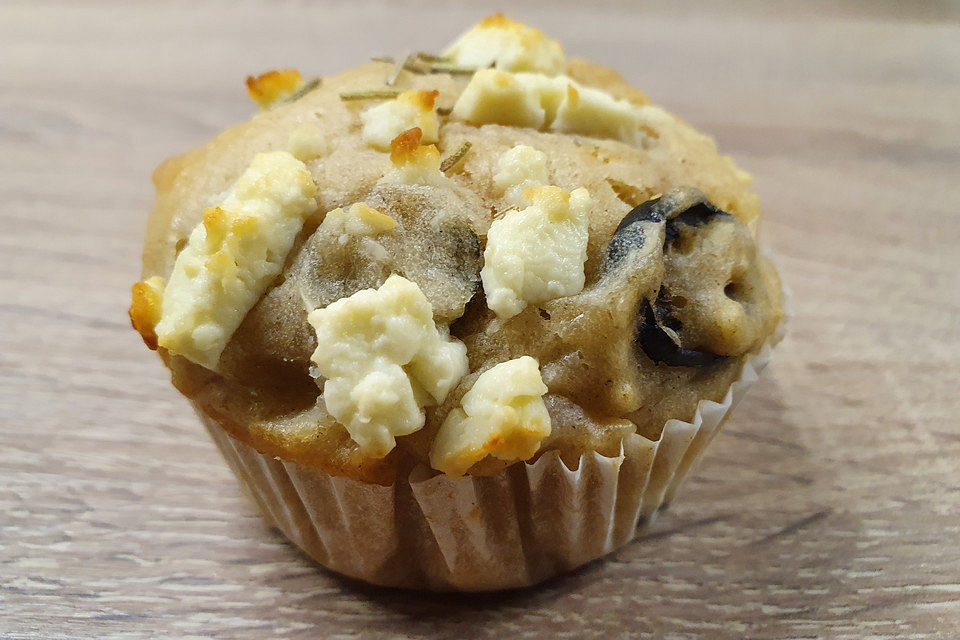 Feta-Oliven-Muffins