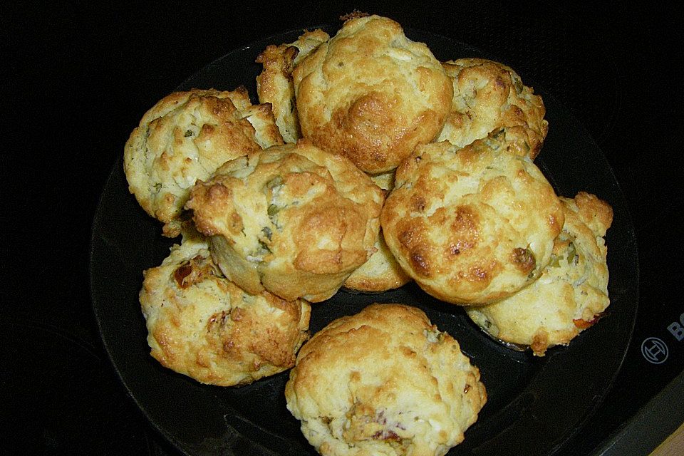 Feta-Oliven-Muffins