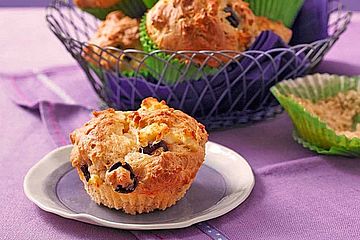 Feta-Oliven-Muffins