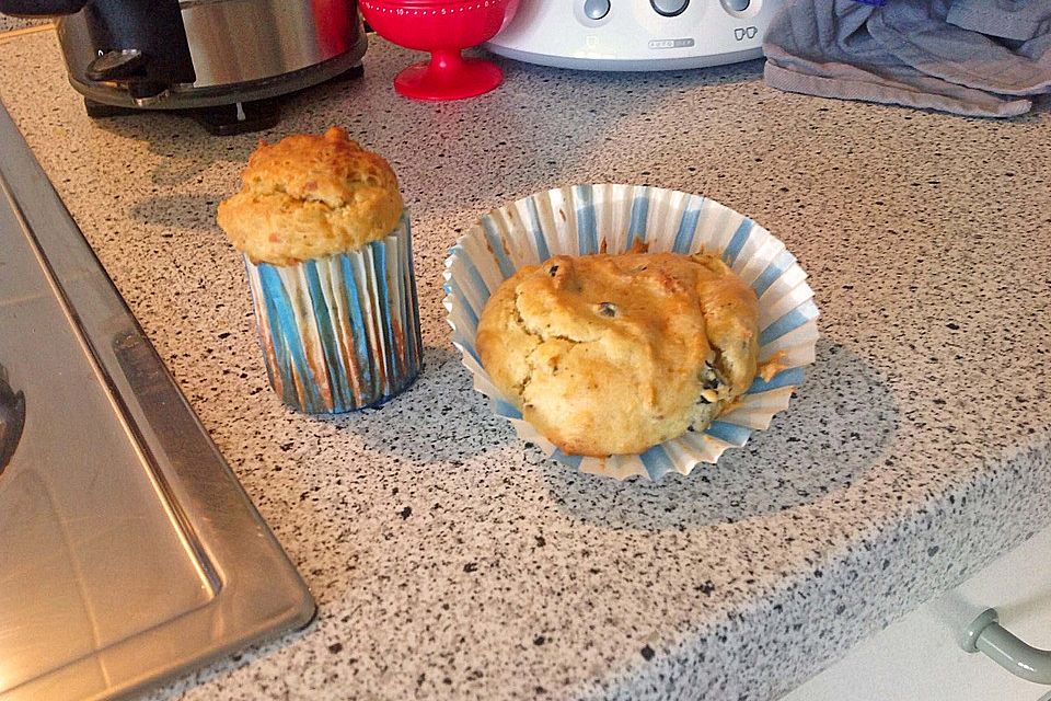 Feta-Oliven-Muffins