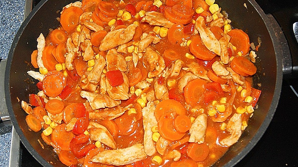 Schnelles Hahnchengeschnetzeltes Von Quantenzahl Chefkoch 