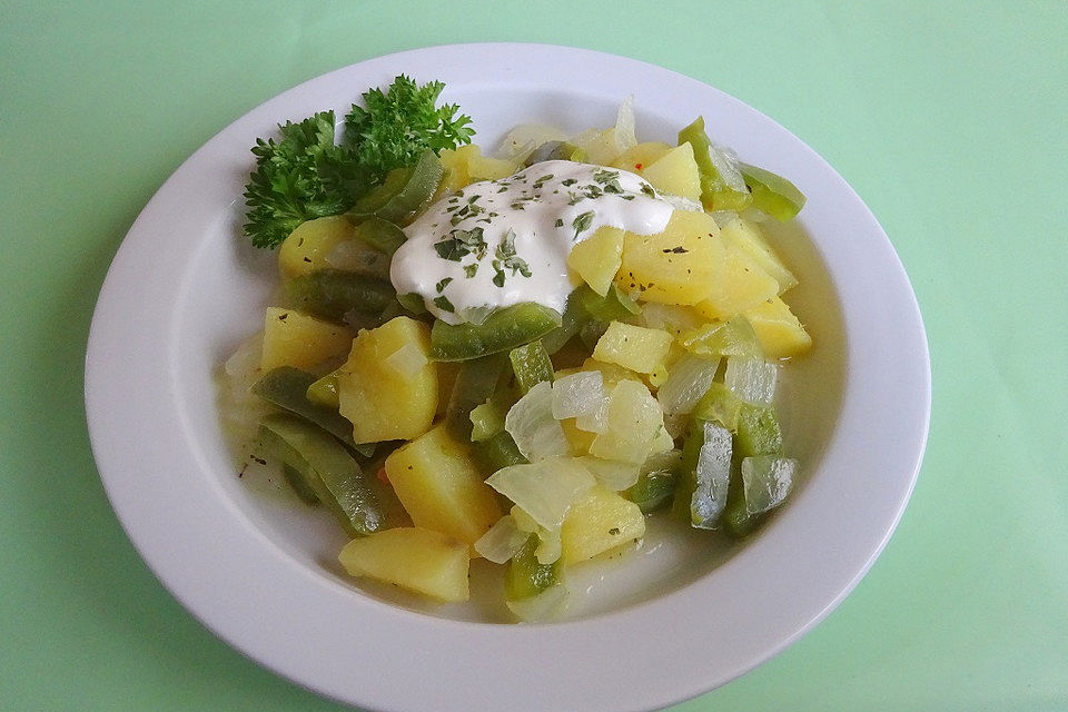 Vegetarisches Kartoffelgulasch