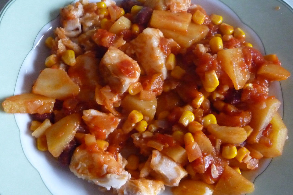 Feuriges Fisch-Chili