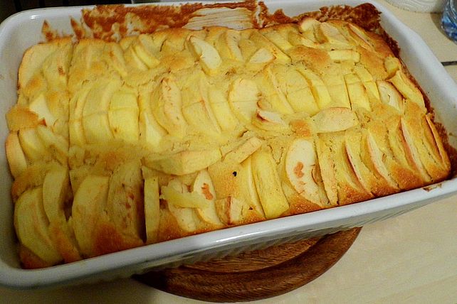 Apfel-Grieß-Auflauf von greeneye1983| Chefkoch