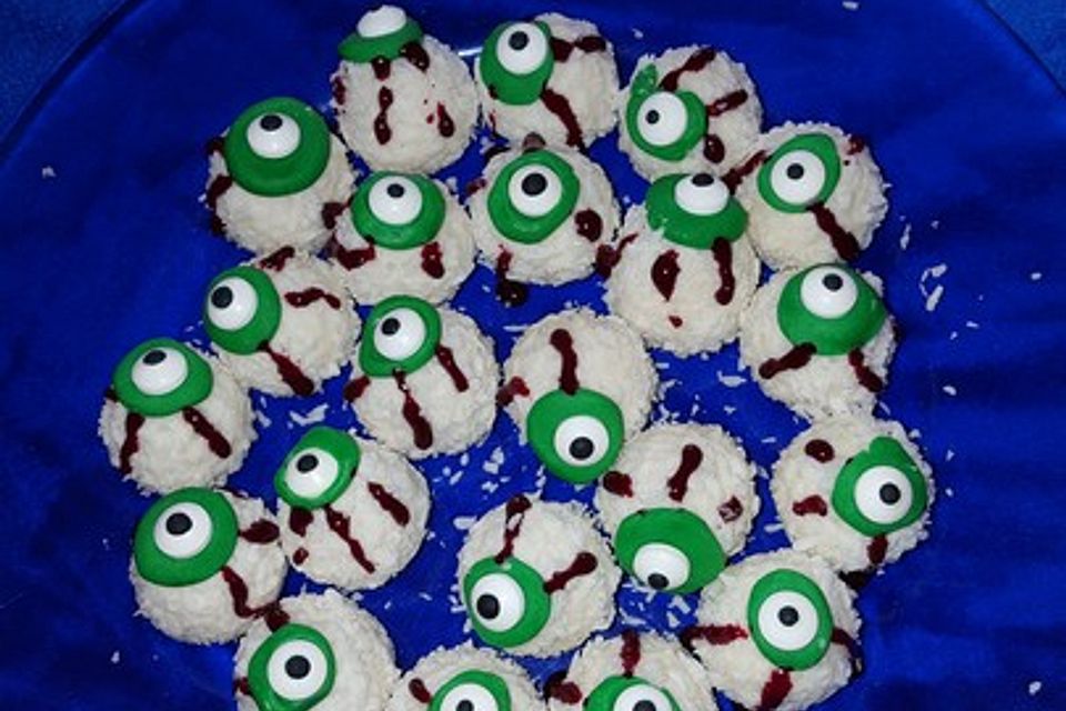 Halloween Raffaello Augen