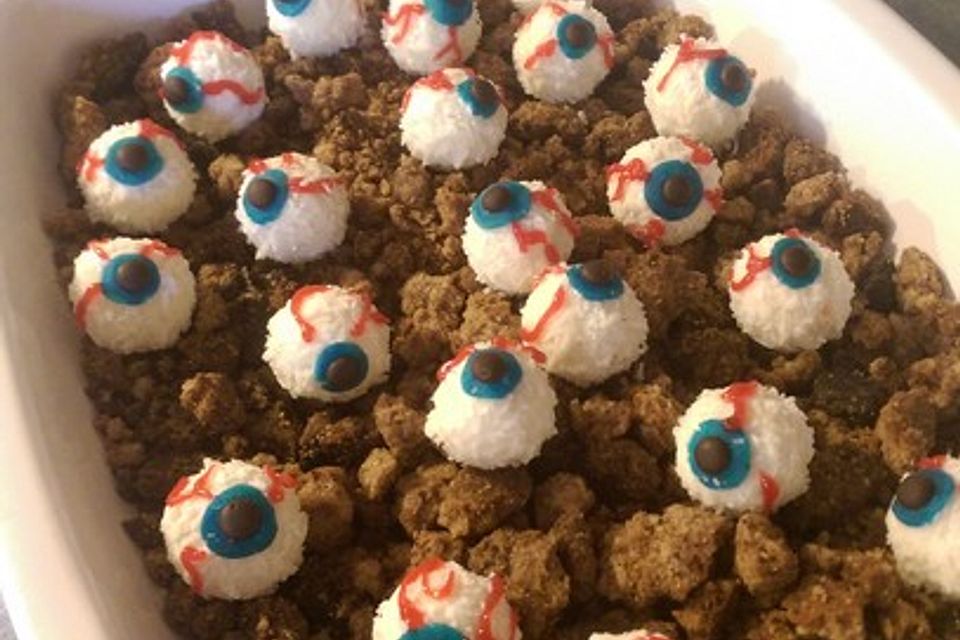 Halloween Raffaello Augen