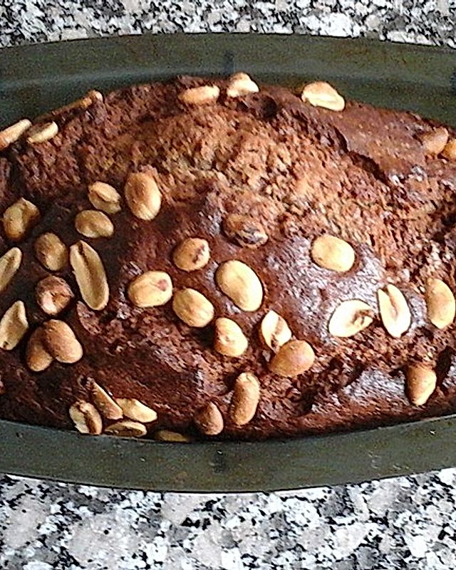 Urmelis Nuss-Schokoladenkuchen mit Erdnussbutter