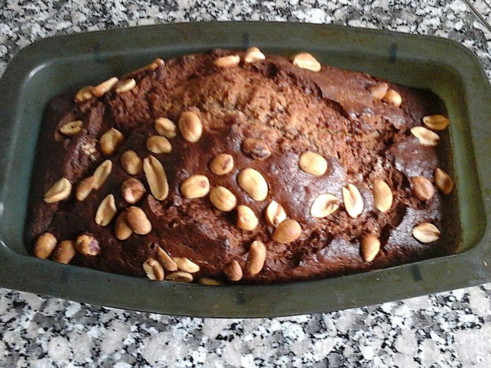 Urmelis Nuss-Schokoladenkuchen mit Erdnussbutter von urmeli75| Chefkoch