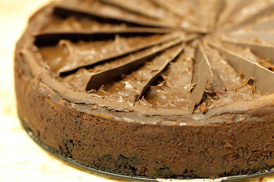 Chocolate Cheesecake mit Oreo-Boden