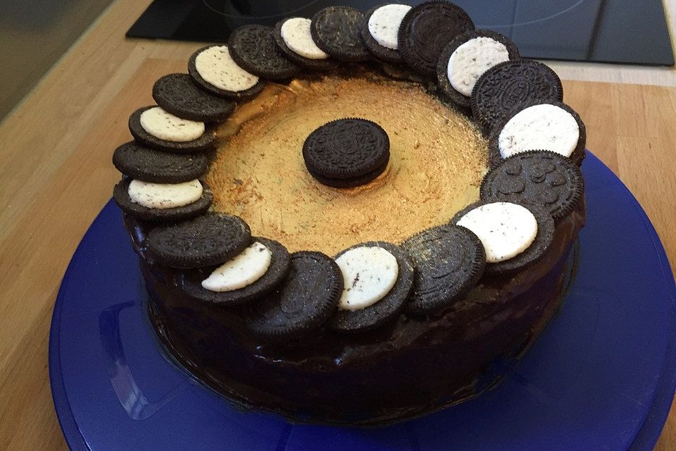 Chocolate Cheesecake mit Oreo-Boden