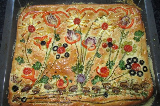 Selbstgemachtes Italienisches Focaccia Brot von CookBakery| Chefkoch