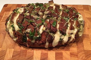 Mozzarella Knoblauch Brot Als Snack Von Jennziffer Chefkoch