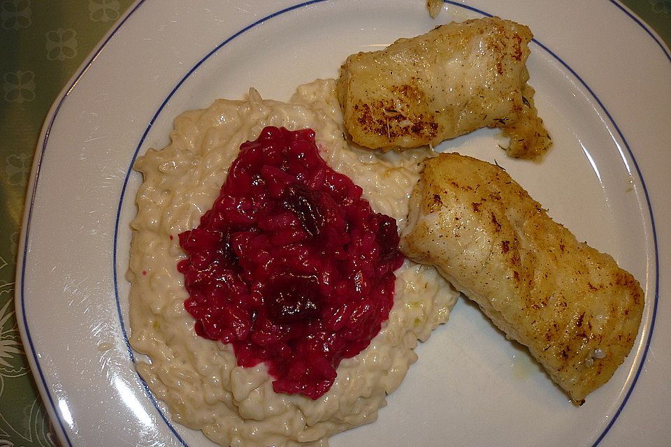 Rote Bete-Risotto mit Mascarpone