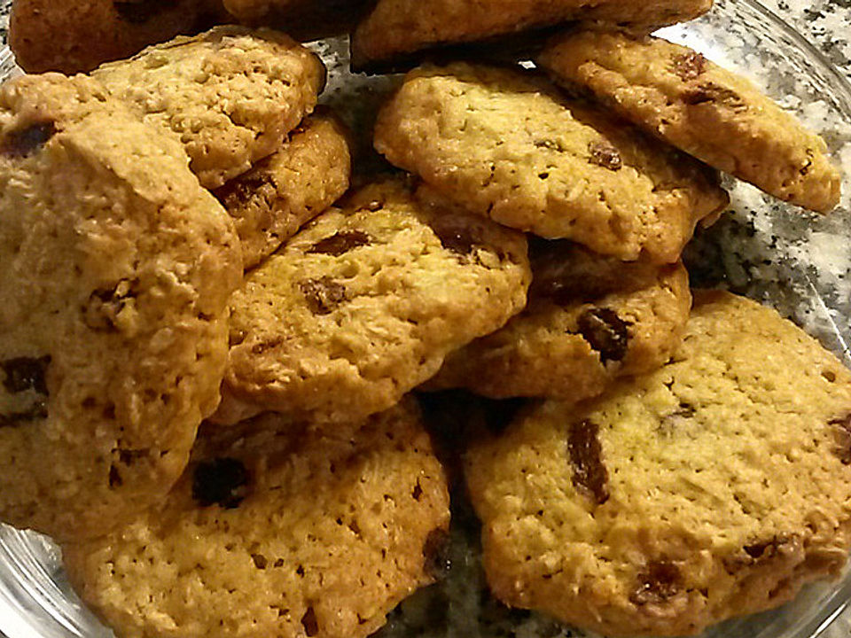 Rosinen-Haferflocken Cookies von Katharoline| Chefkoch