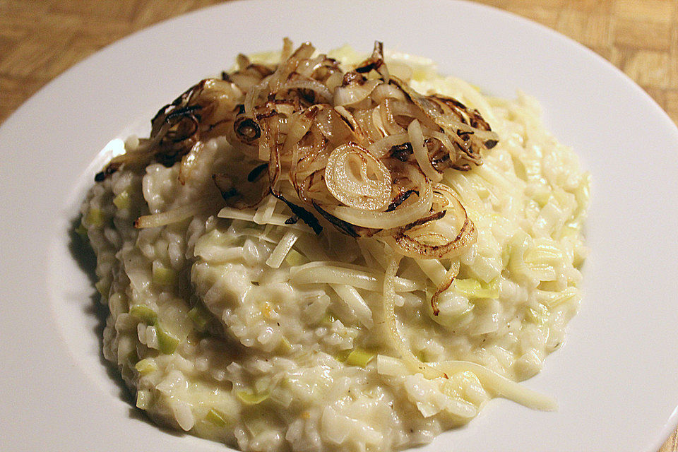 Risotto mit Lauch