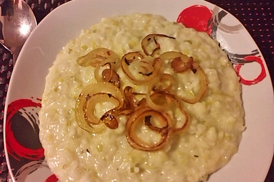 Risotto mit Lauch