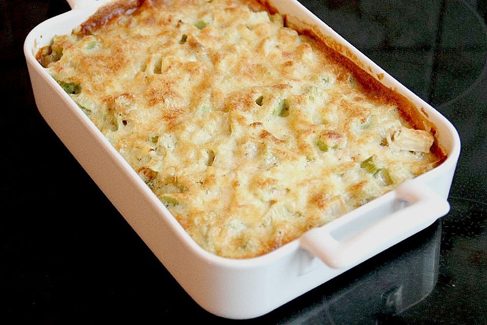 Brokkoli - Fenchel - Auflauf mit Kartoffeln