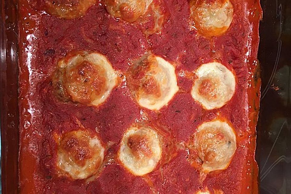 Meat Balls Lasagne mit Orecchiette