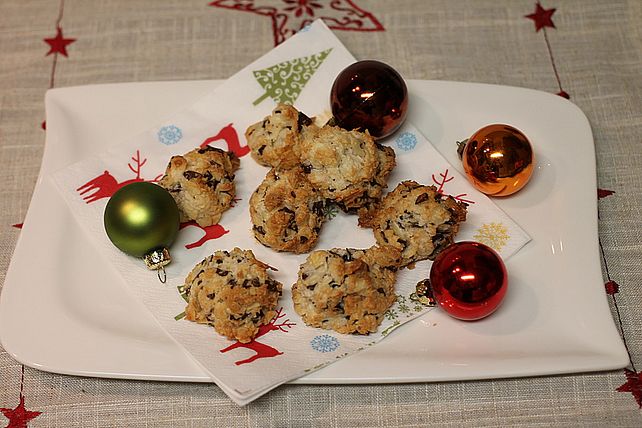 Stracciatella-Kokosmakronen mit Orange von Elfriede192| Chefkoch