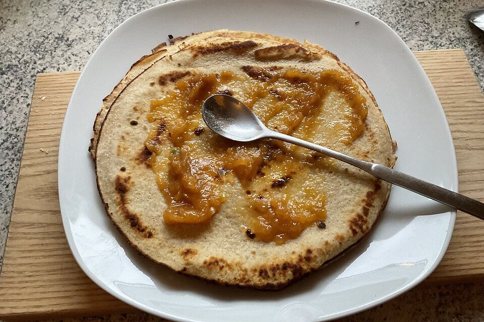 Süße Buchweizenpfannkuchen