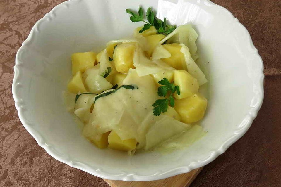 Kartoffel-Kohlrabi-Salat