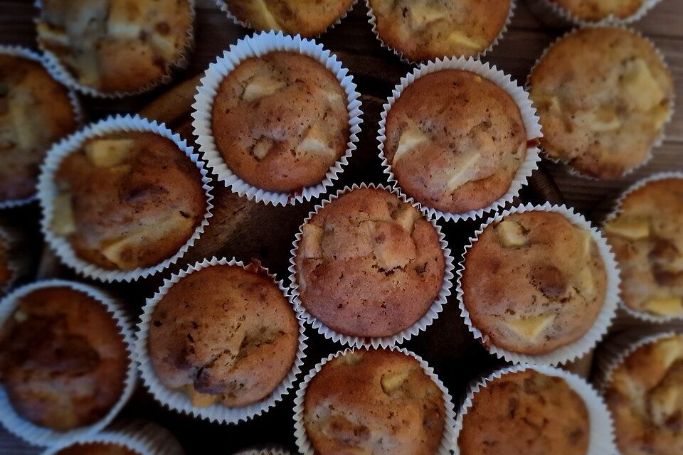 Apfel-Spekulatius-Muffins