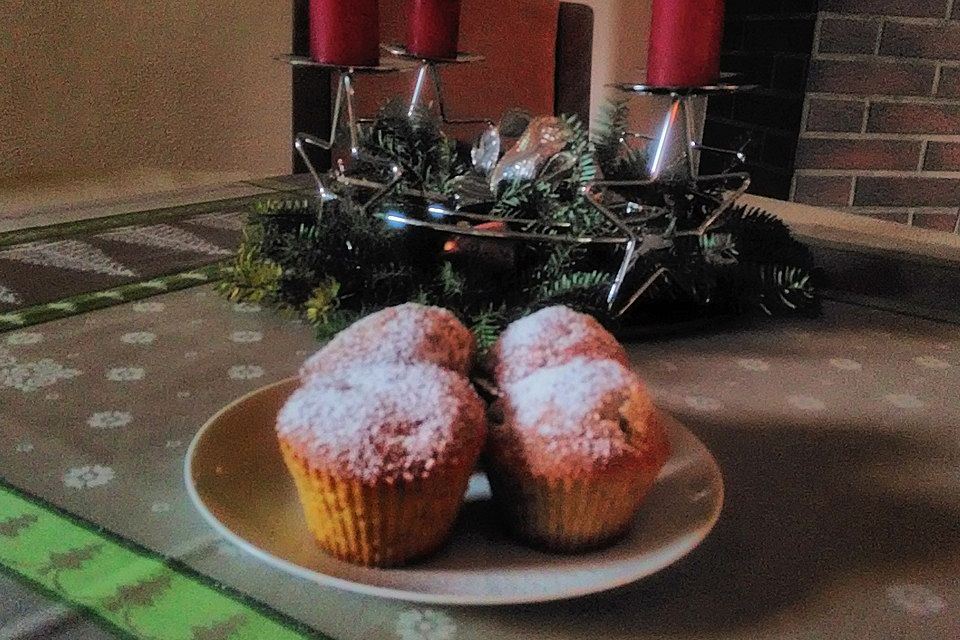 Apfel-Spekulatius-Muffins