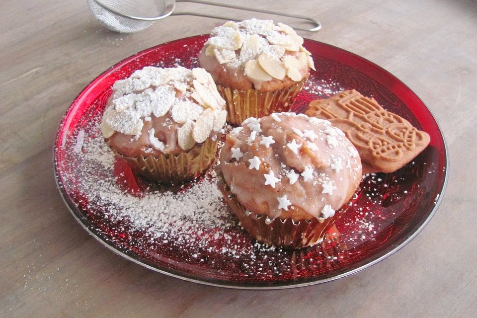 Apfel-Spekulatius-Muffins