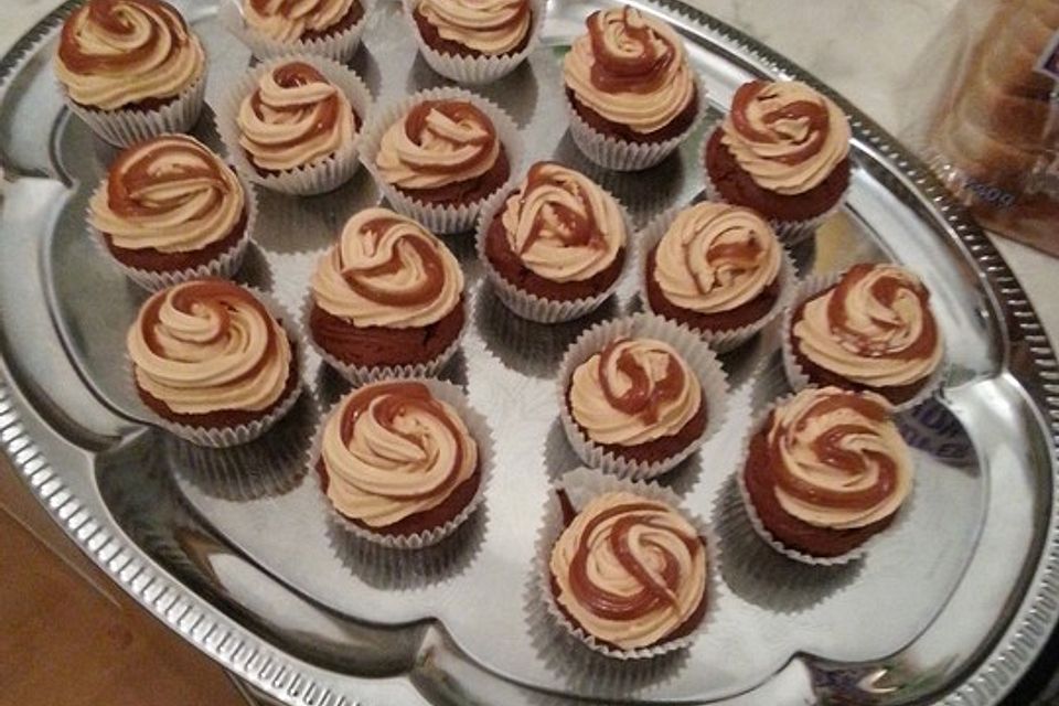 Karamell-Cupcakes