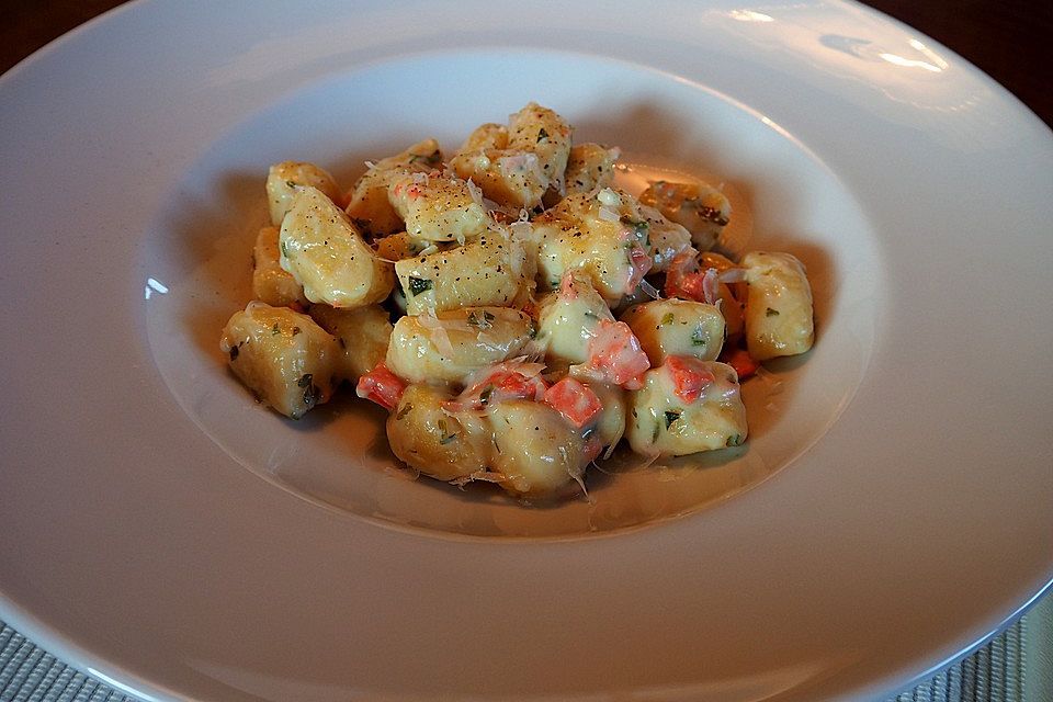 Gnocchi di Patate e Salmone