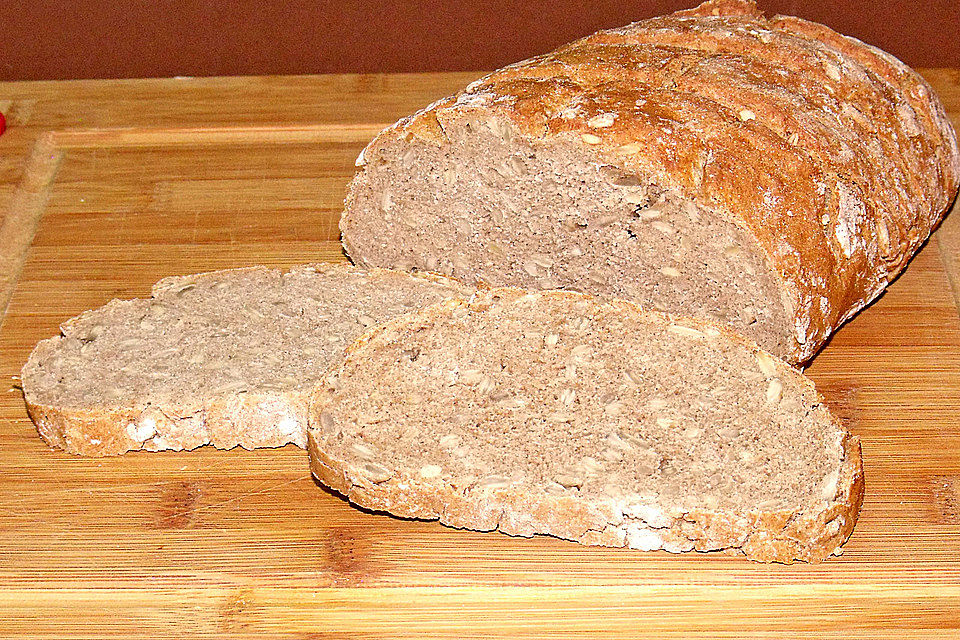 Einfaches Roggenbrot