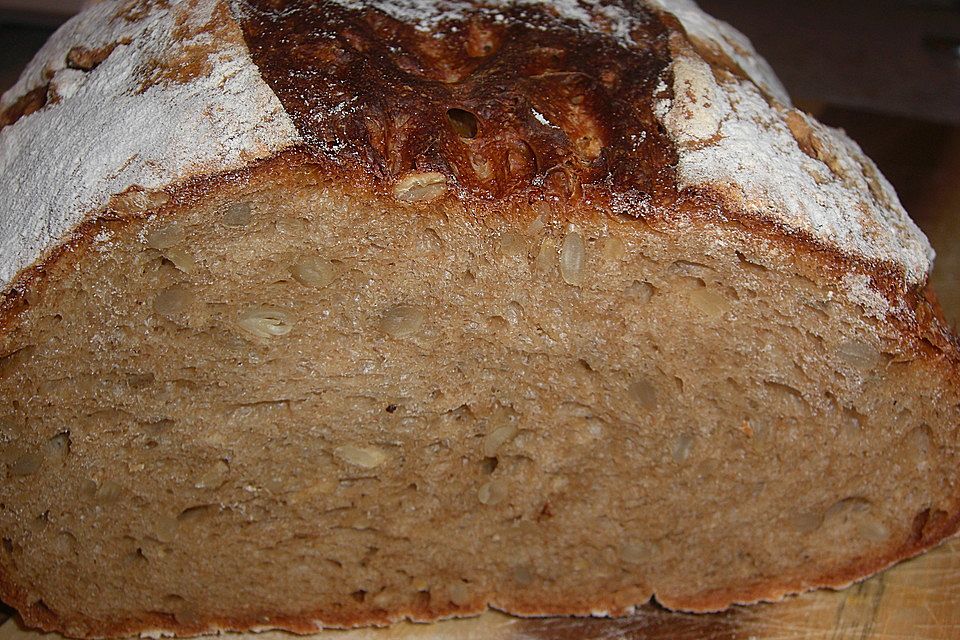 Einfaches Roggenbrot