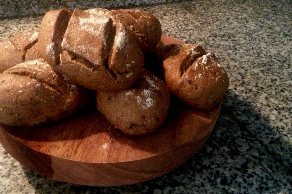 Einfaches Roggenbrot