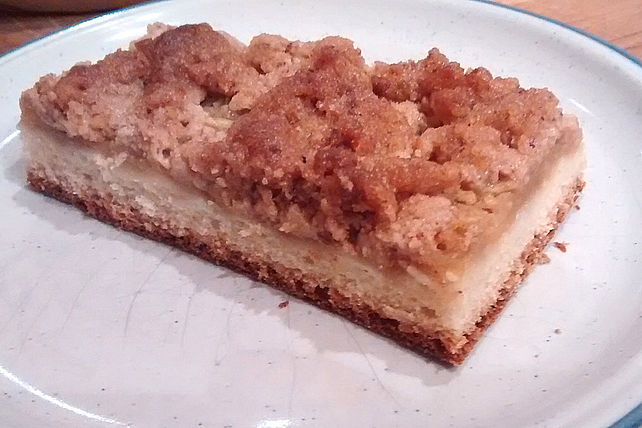 Veganer Apfel-Streusel-Kuchen von kirstin| Chefkoch