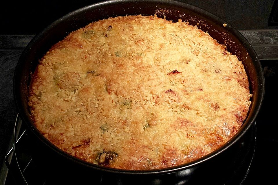 Lauch-Rosenkohl-Quiche