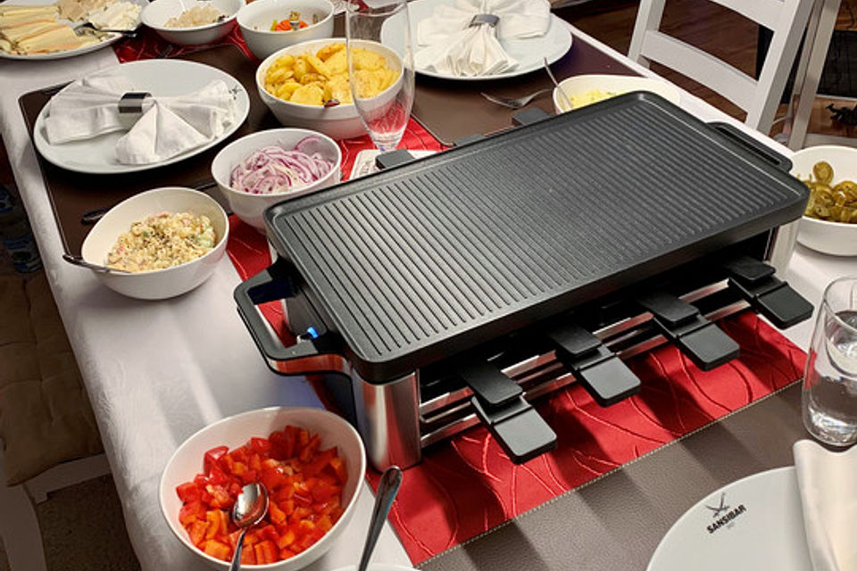 Herzhafte Raclette-Pfännchen