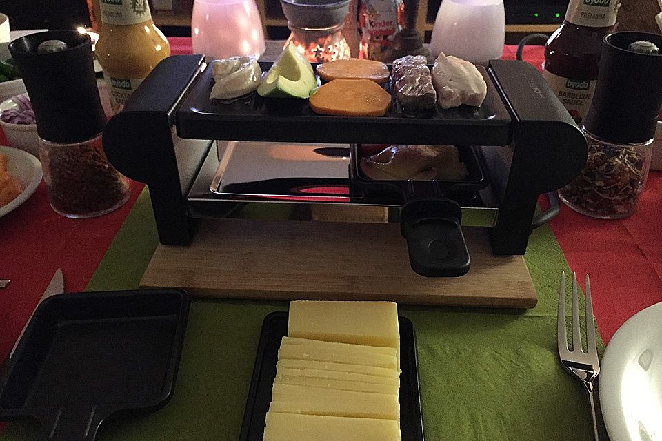 Herzhafte Raclette-Pfännchen