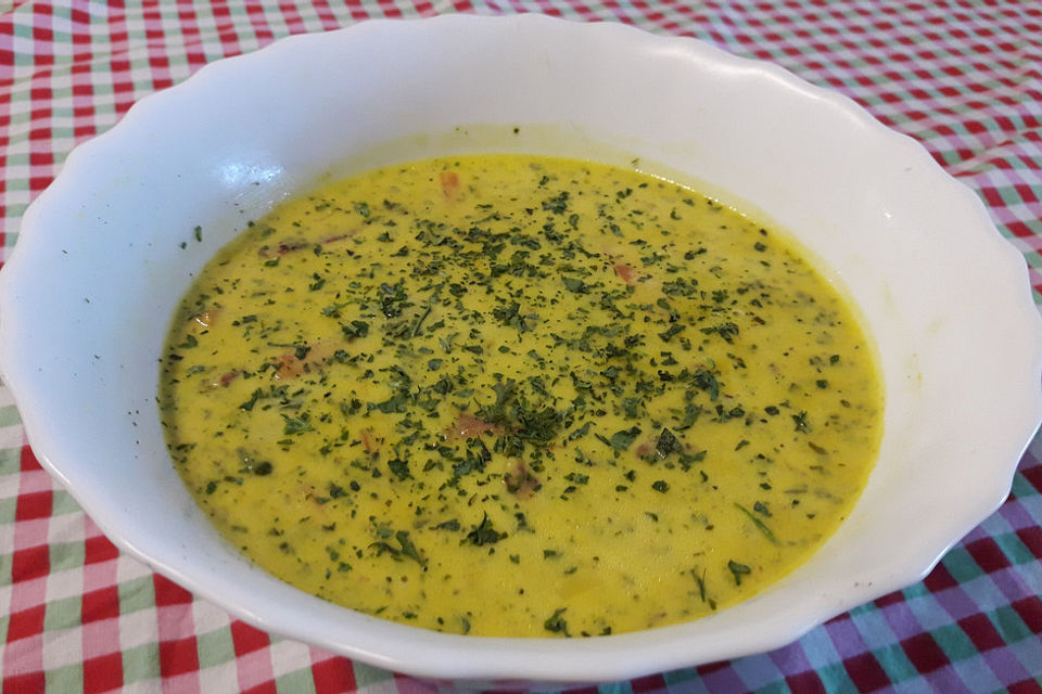 Petras Lauch - Käsesuppe mit Schinken