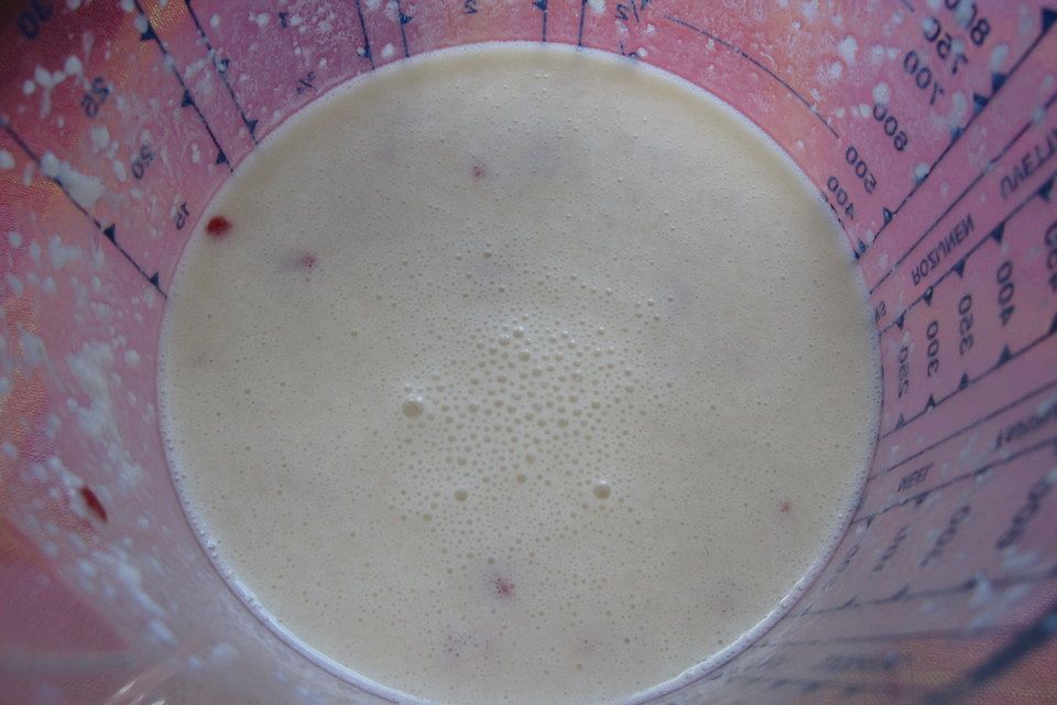 Banane-Apfel-Brottrunk-Milchshake