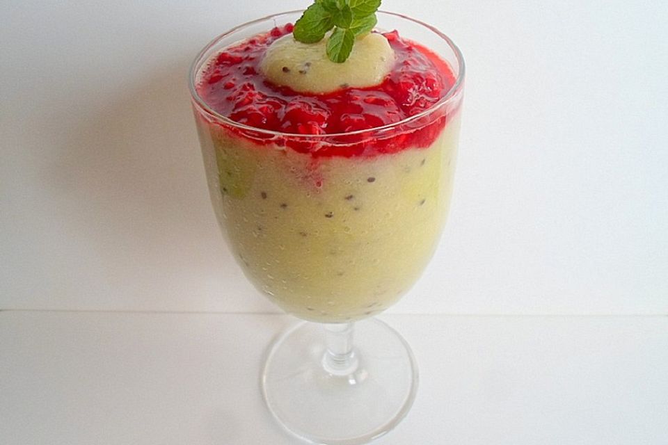 Kiwi-Himbeer-Smoothie