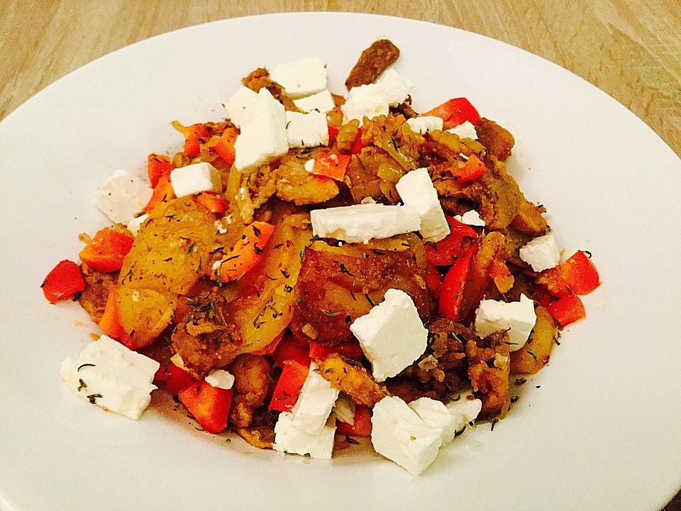 Kartoffel-Gyros Pfanne von ways2cook | Chefkoch