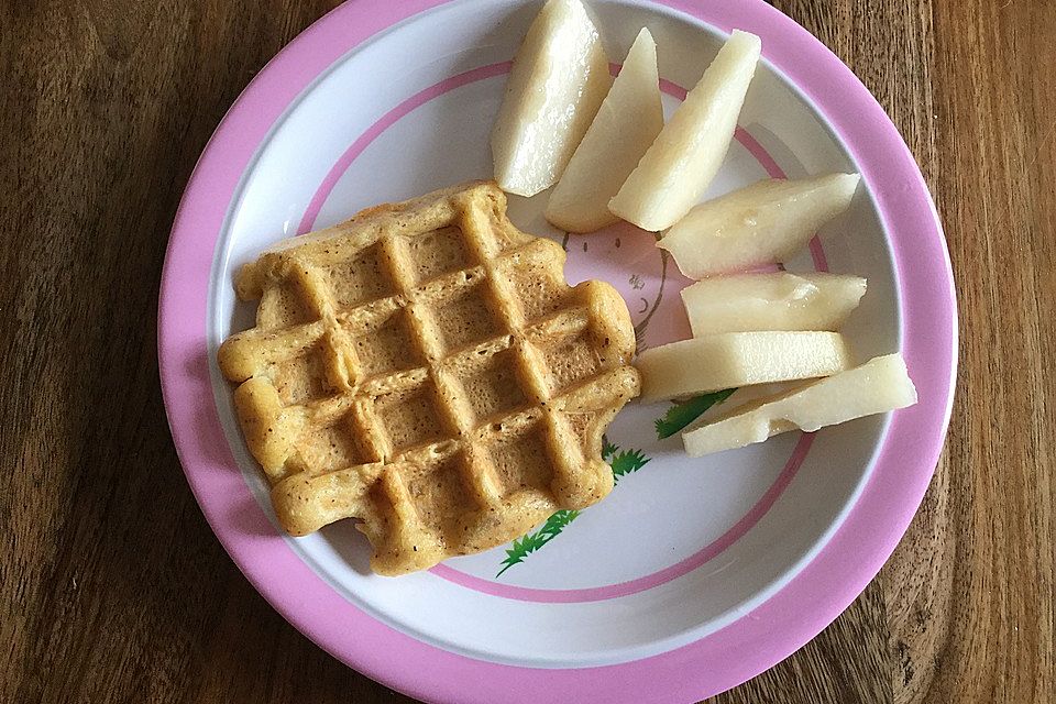 Bananenwaffeln für die ganze Familie