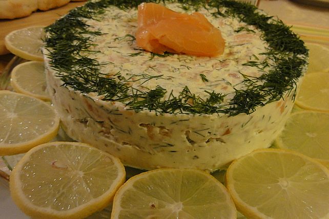 Lachs-Frischkäse-Torte Von Champanja| Chefkoch