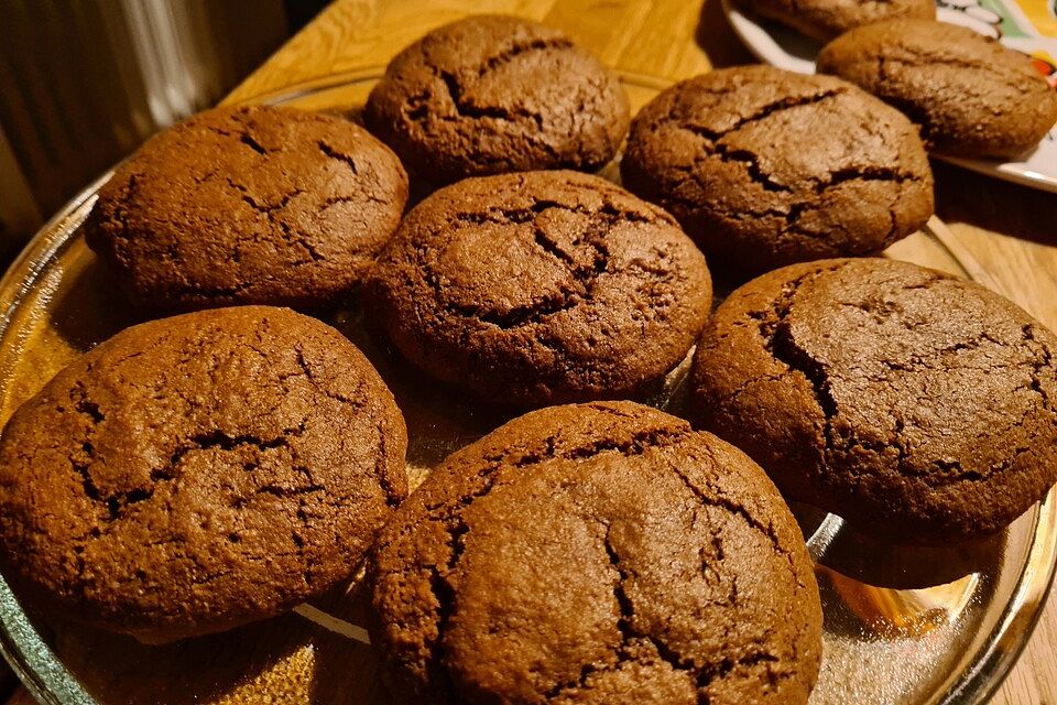 Leckere Lebkuchen mit Nutella