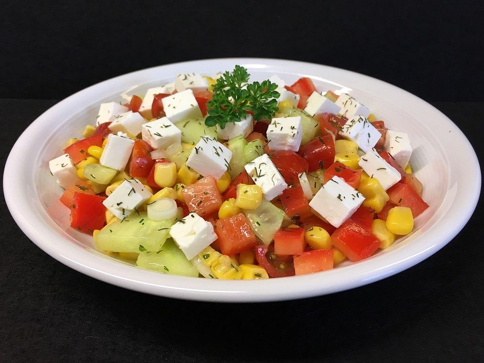 Griechischer Maissalat von Trinä| Chefkoch