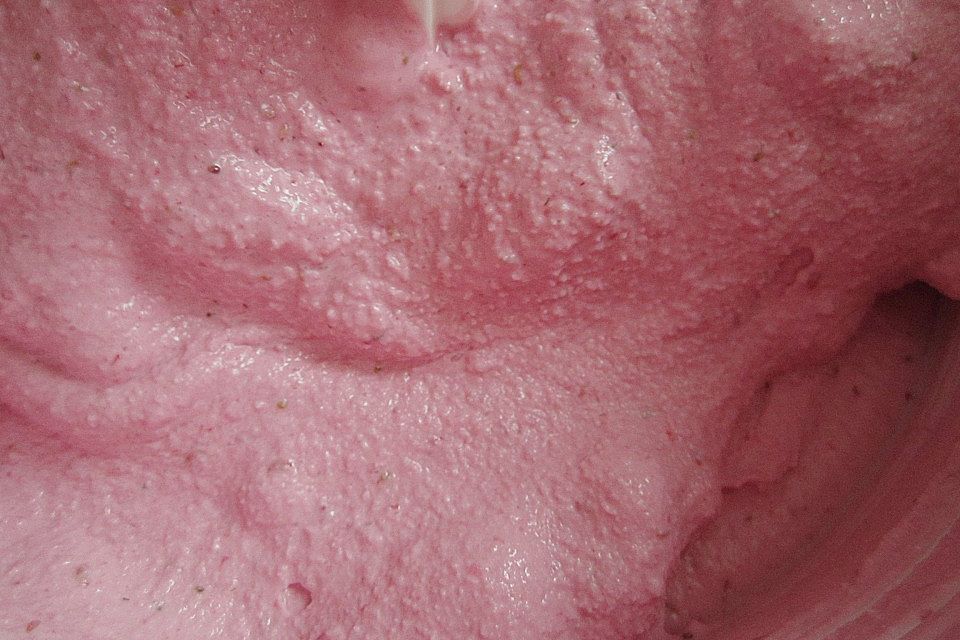 Beeren - Mascarpone Eis