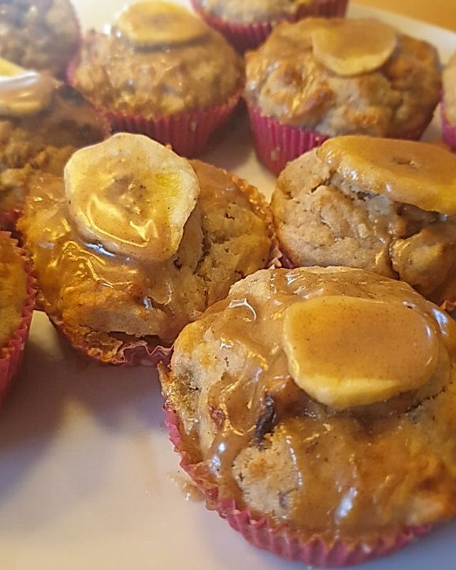 Saftige Bananenbrot-Muffins mit Walnüssen