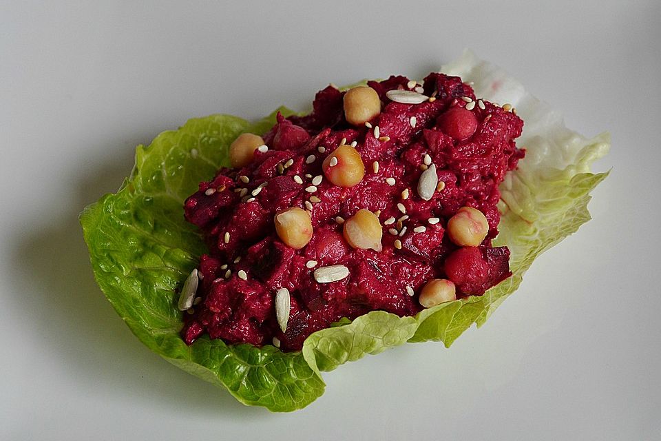 Rote Bete-Kichererbsen-Salat